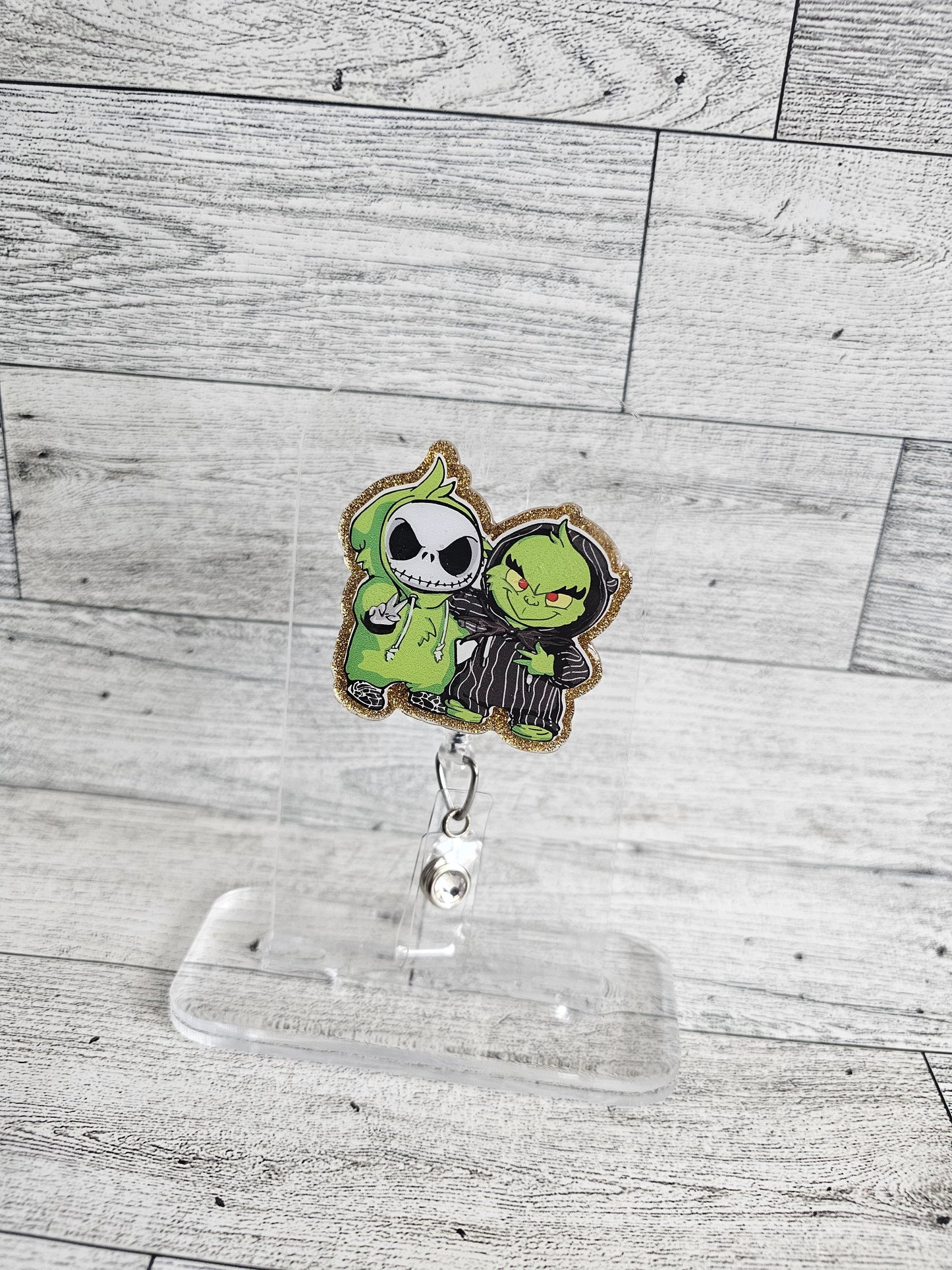 Green Monster & Pumpkin King Interchangeable