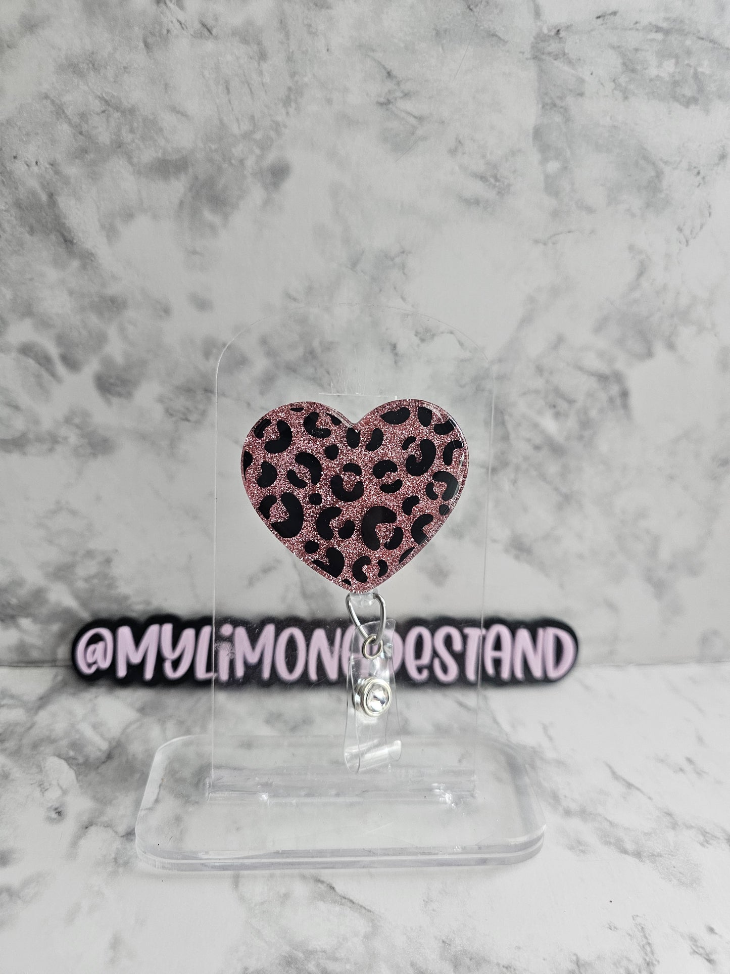 Leopard Heart Interchangeable