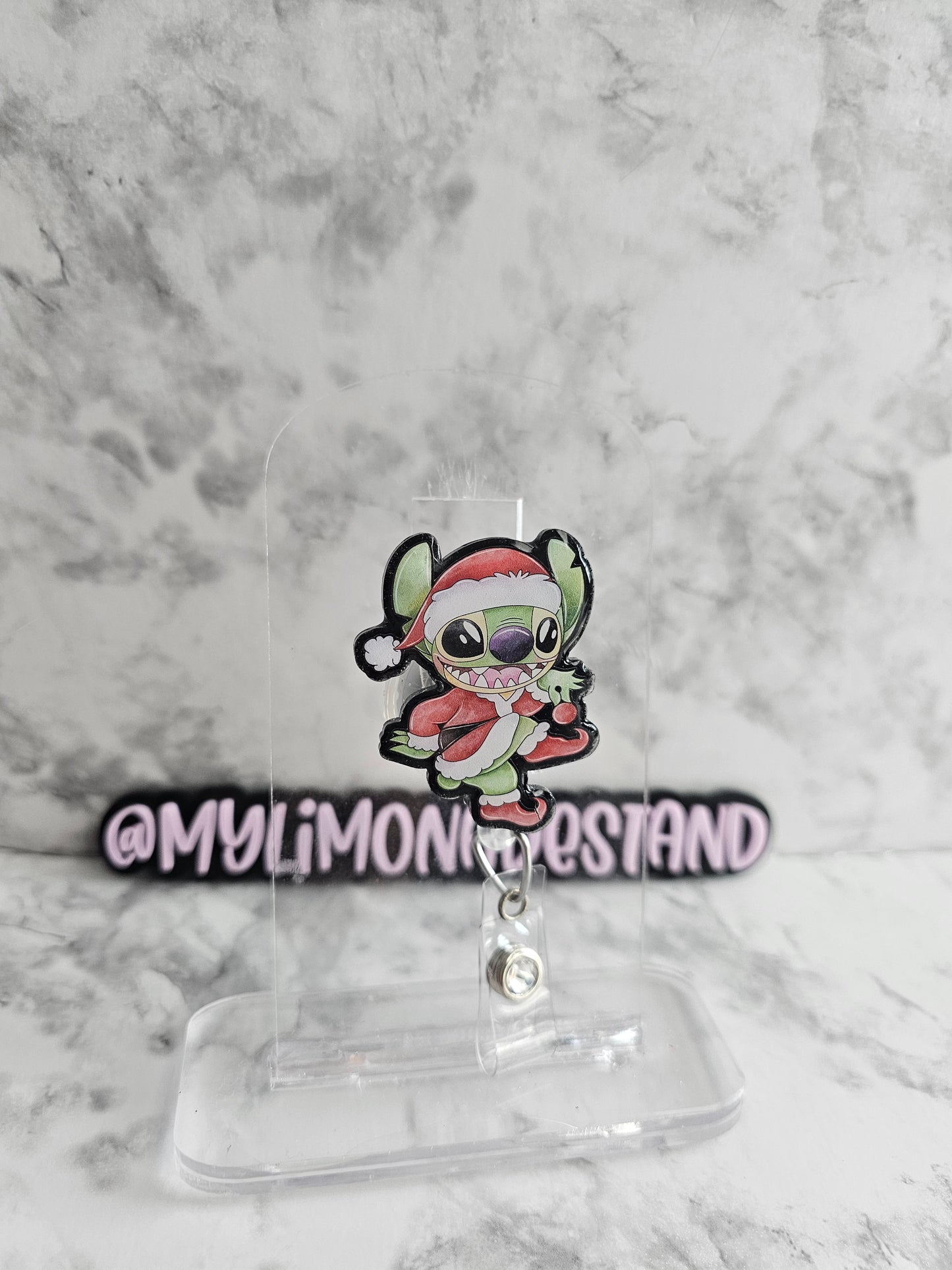 Stitch Green Monster Christmas