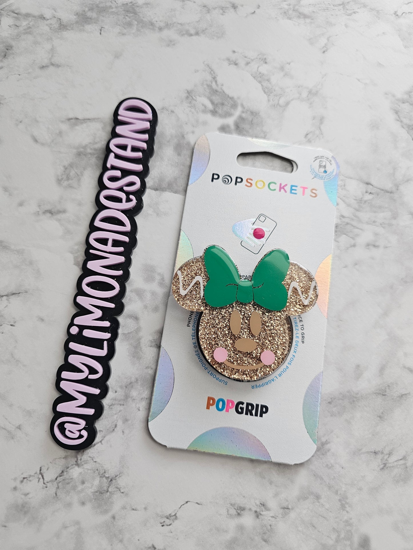 Gingerbread Mouse Pop Socket