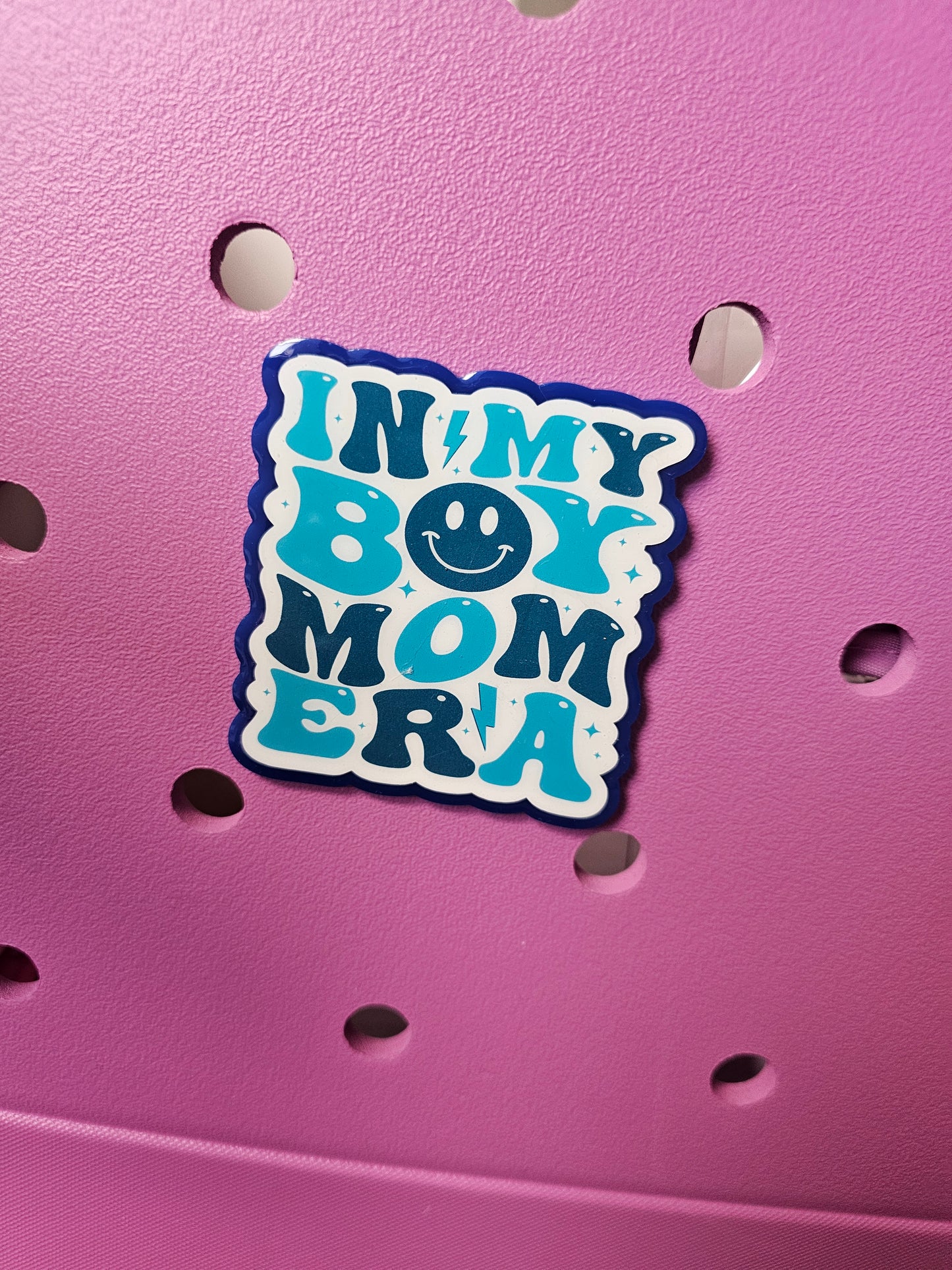 Boy Mom Era Bogg Bag Charm 3"