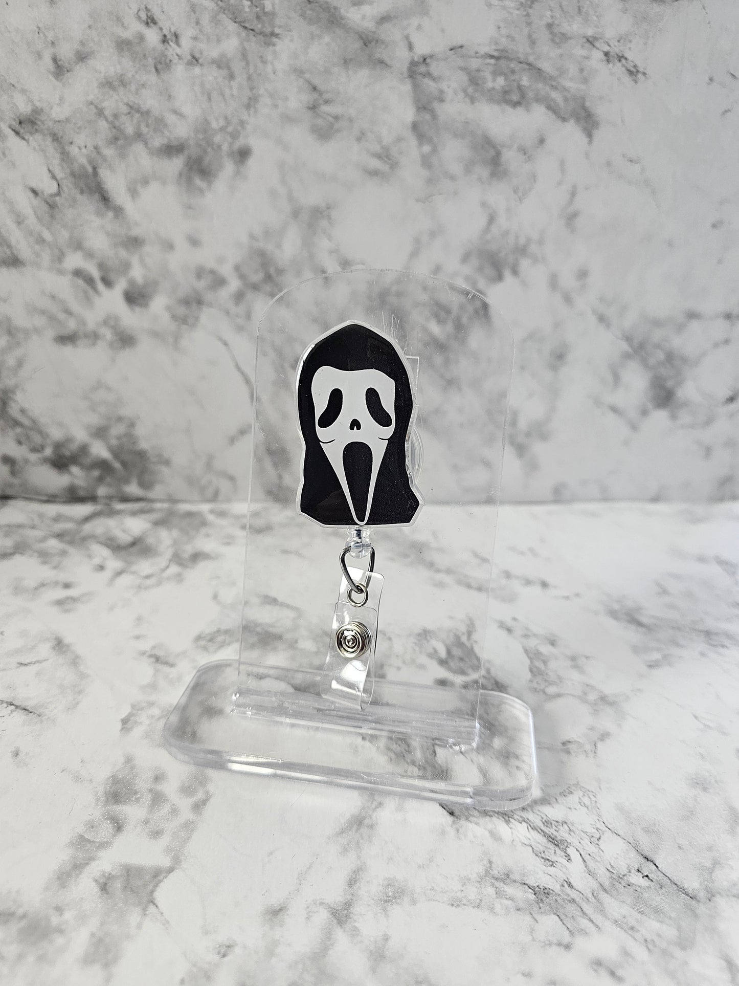 Ghost Face Interchangeable Clear