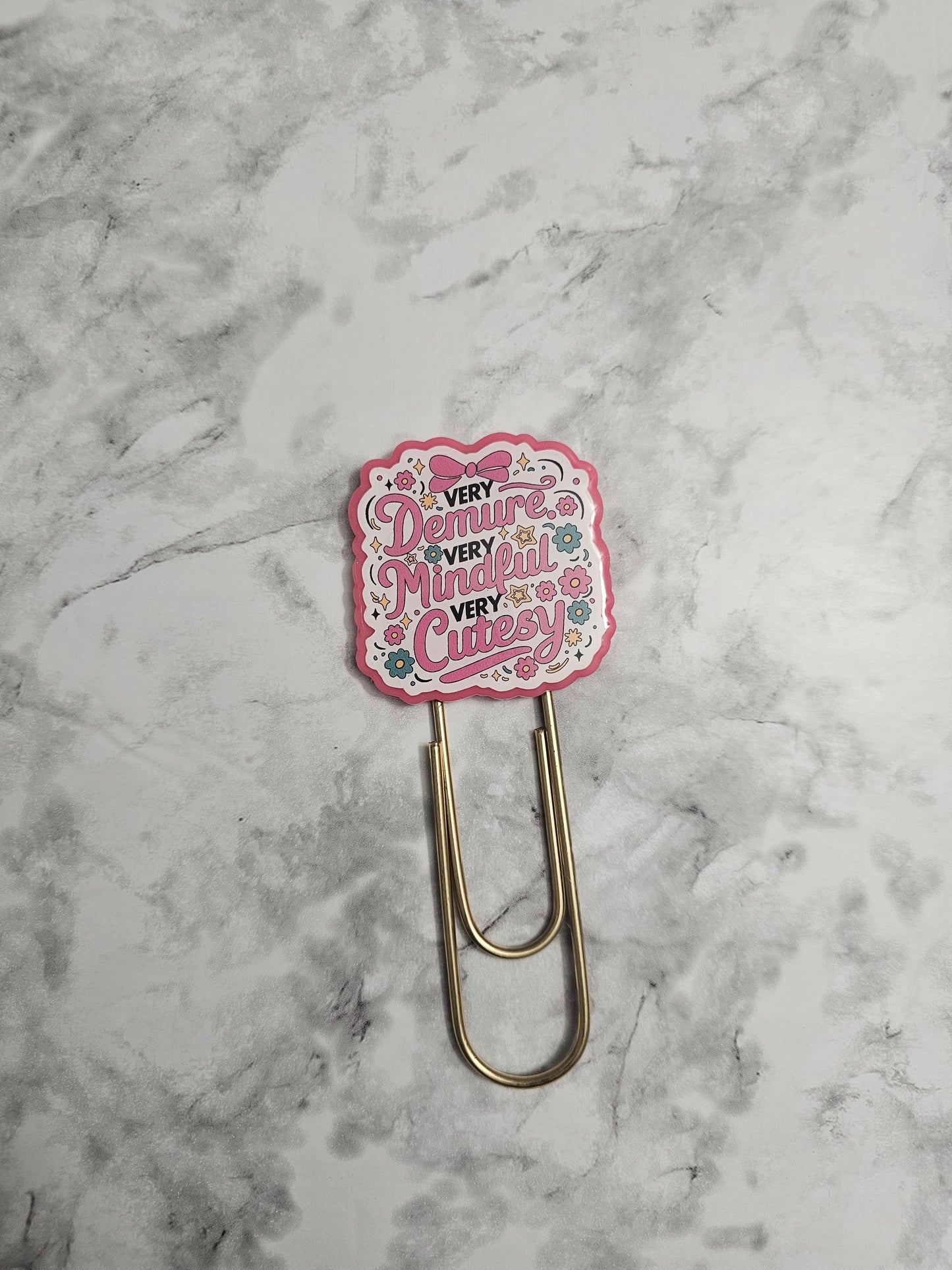 Very Mindful Bookmark