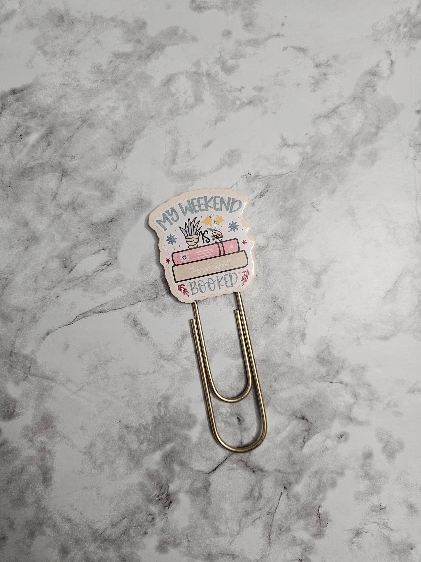 Weekend is Booked Bookmark
