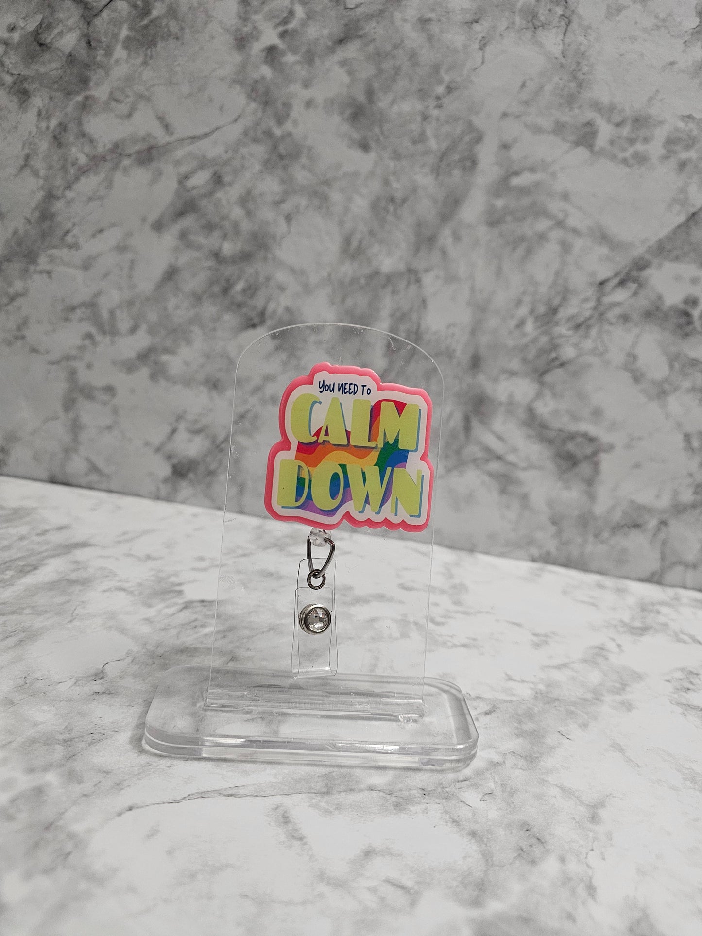 Calm Down Interchangeable Pink