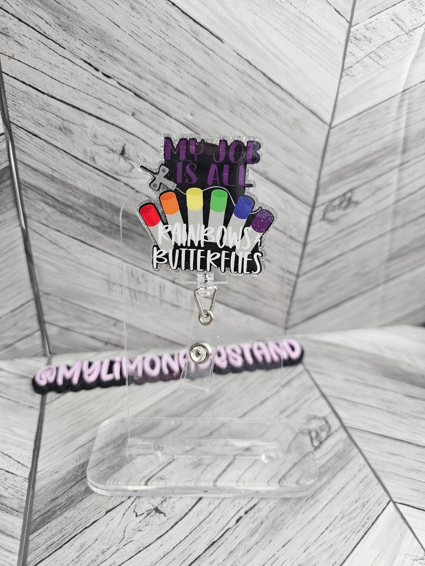 Rainbow & Butterflies Interchangeable
