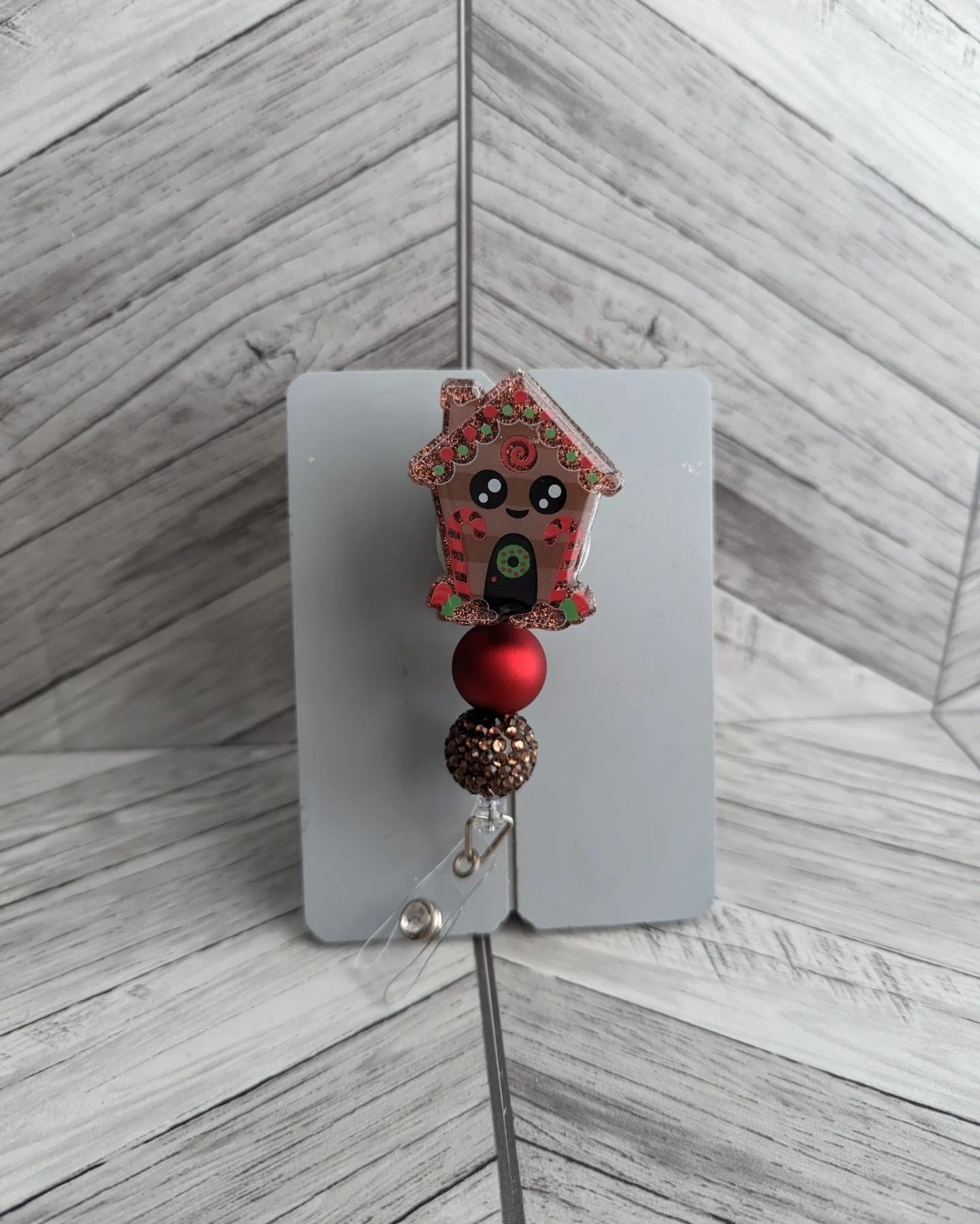 Gingerbread House With Face Interchangeable