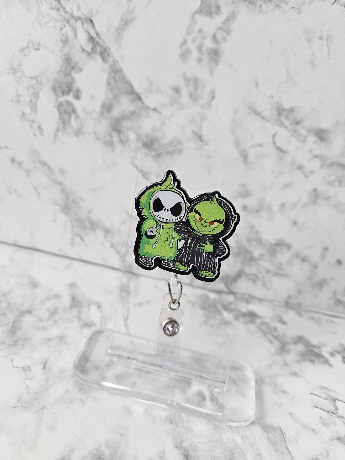 Pumpkin King & Green Monster Interchangeable