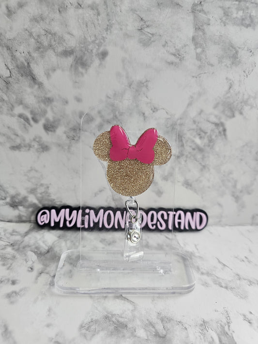 Girl Mouse Gold Interchangeable