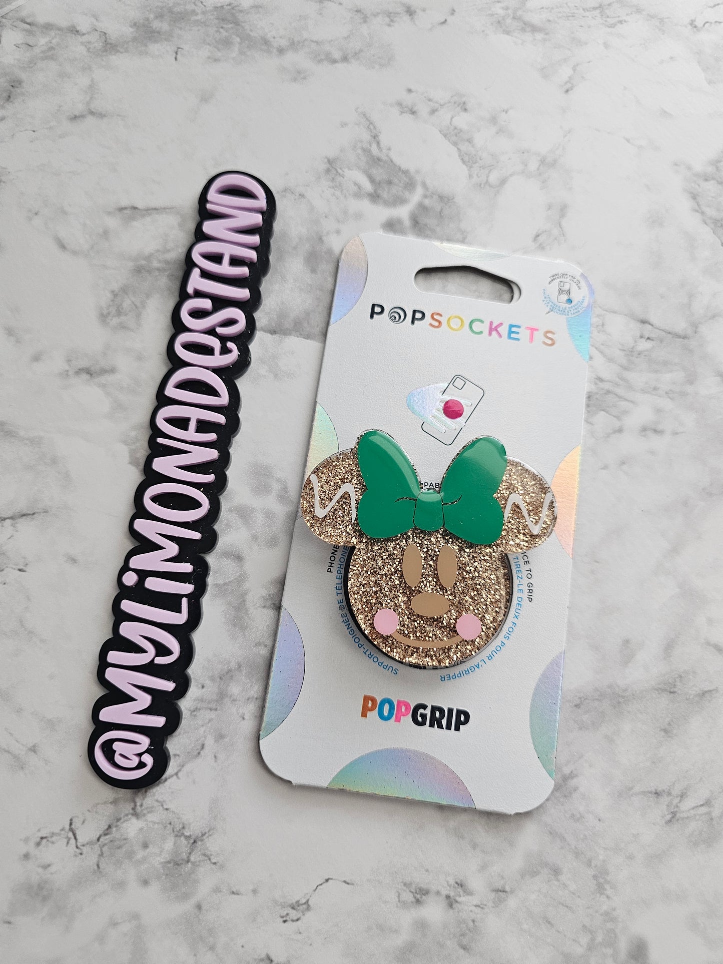 Gingerbread Mouse Pop Socket