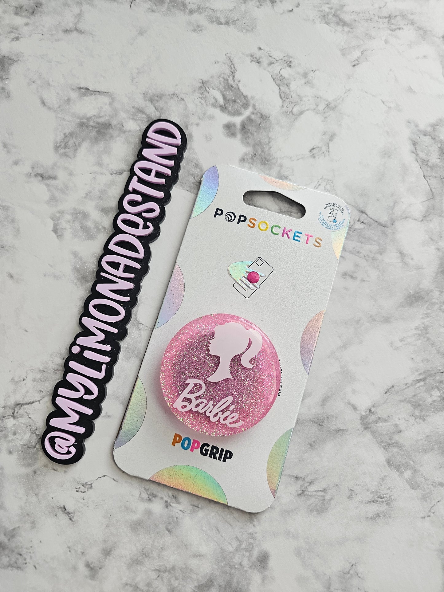 Barbie Pop Socket