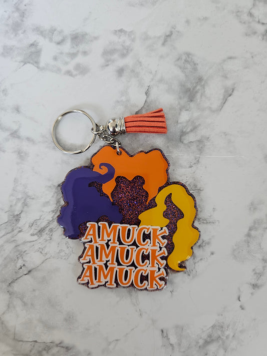 Amuck Keychain