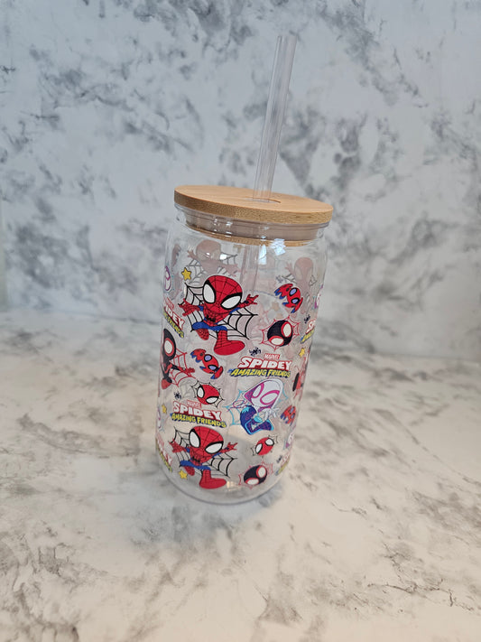 Spider Guy Acrylic Tumbler