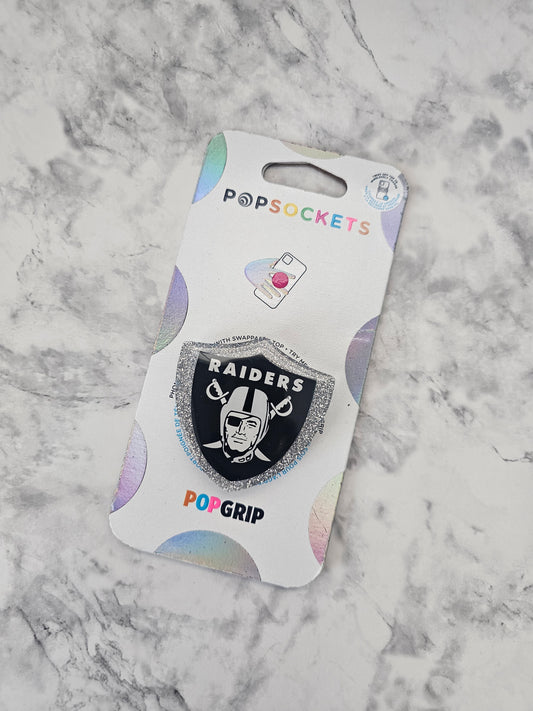 Raiders Pop Socket