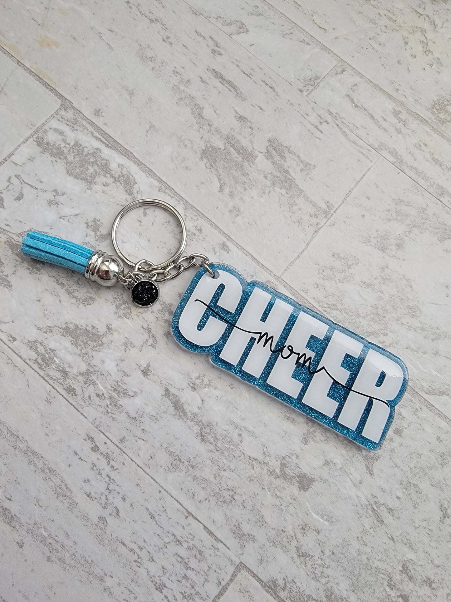 Cheer Mom Keychain