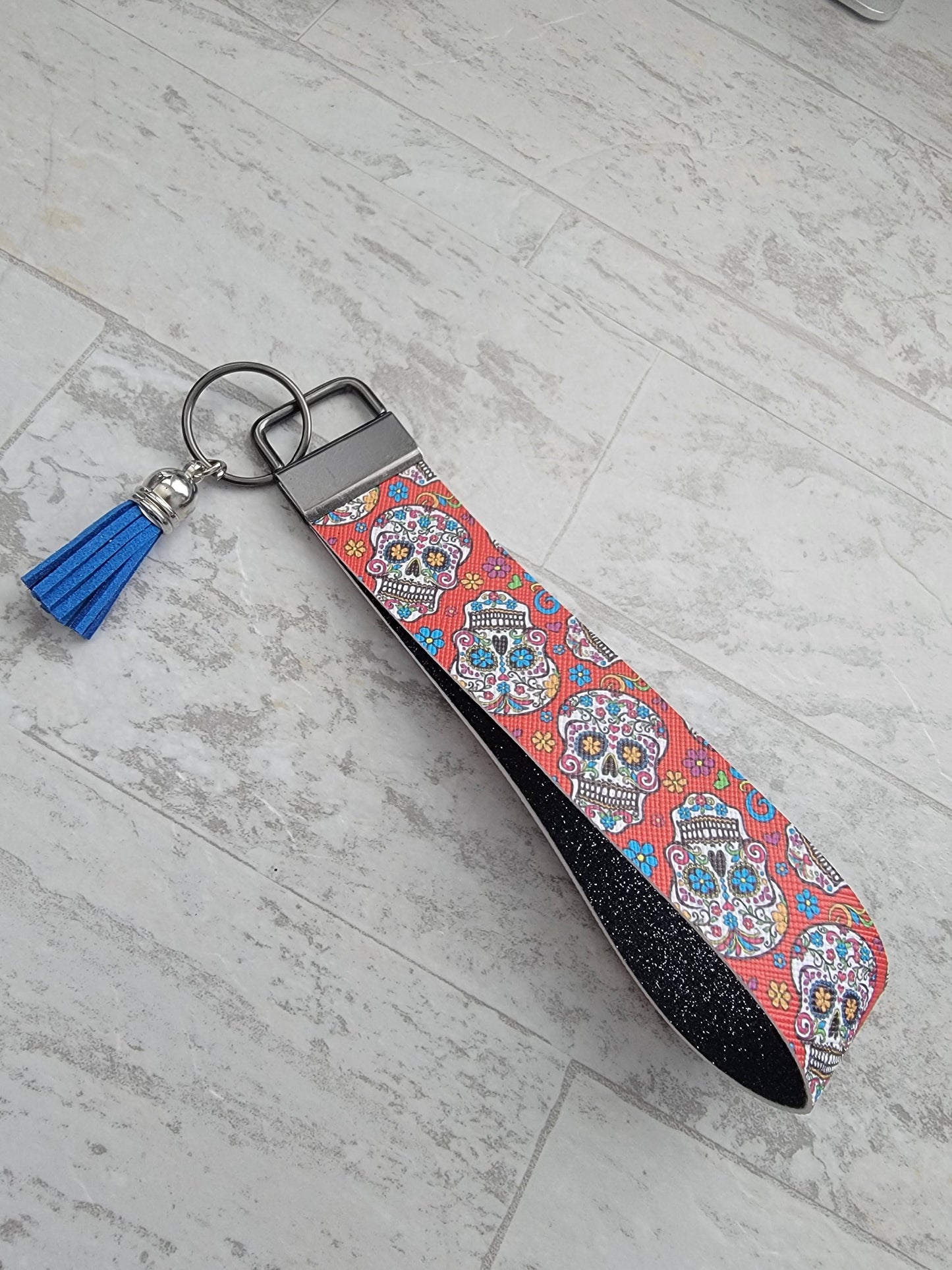 Sugar Skulls Wristlet