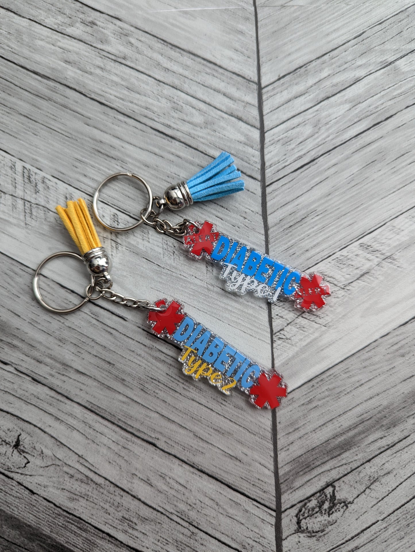 Diabetes Keychain