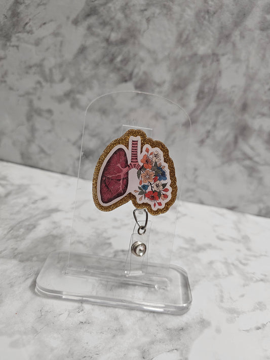 Lungs Anatomy & Floral Interchangeable