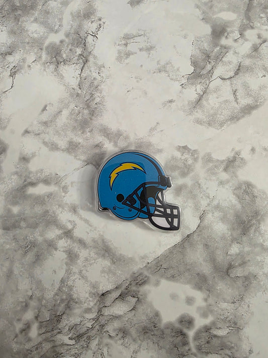 Chargers Helmet Interchangeable Clear