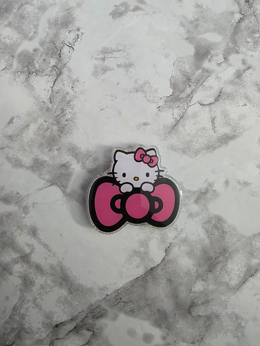 Kitty With Bow Interchangeable