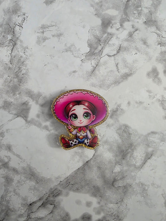 Cute Cowgirl Toy Interchangeable